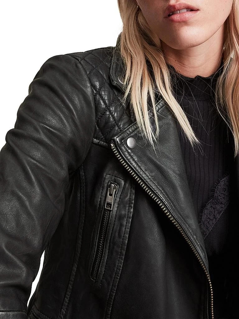 ALL SAINTS Cargo Leather Biker Jacket 6