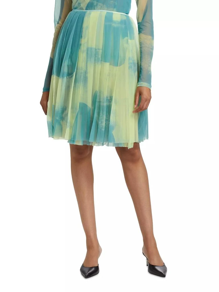 Proenza Schouler Judy Mesh Pleated Skirt 3