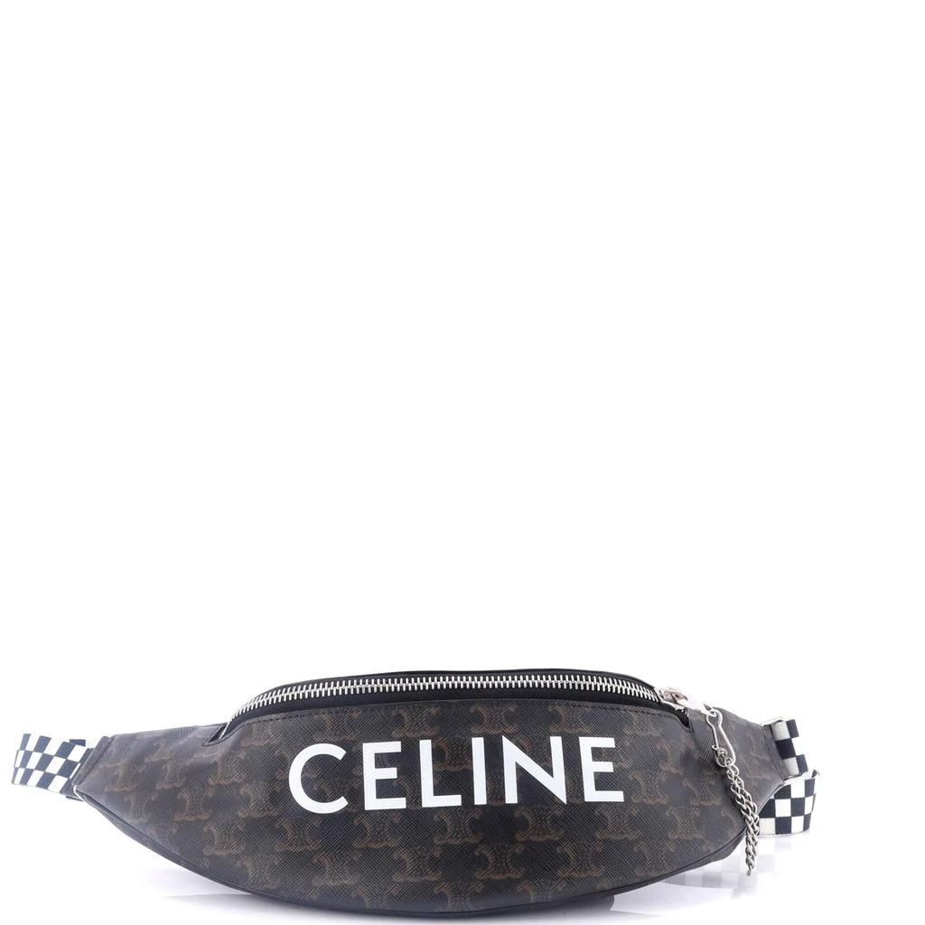 Celine Logo Belt Bag Triomphe Coated Canvas 1