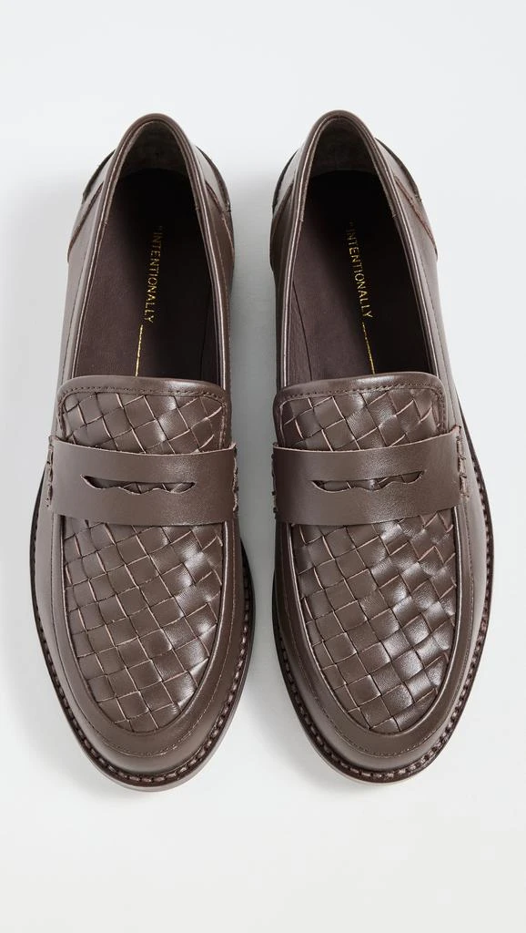 Intentionally Blank Nou Nou Woven Loafers 4