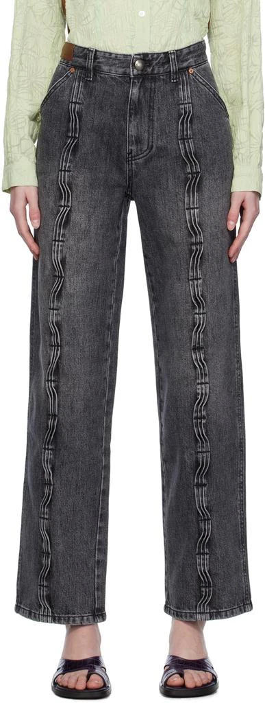 Andersson Bell Black Wave Jeans 1