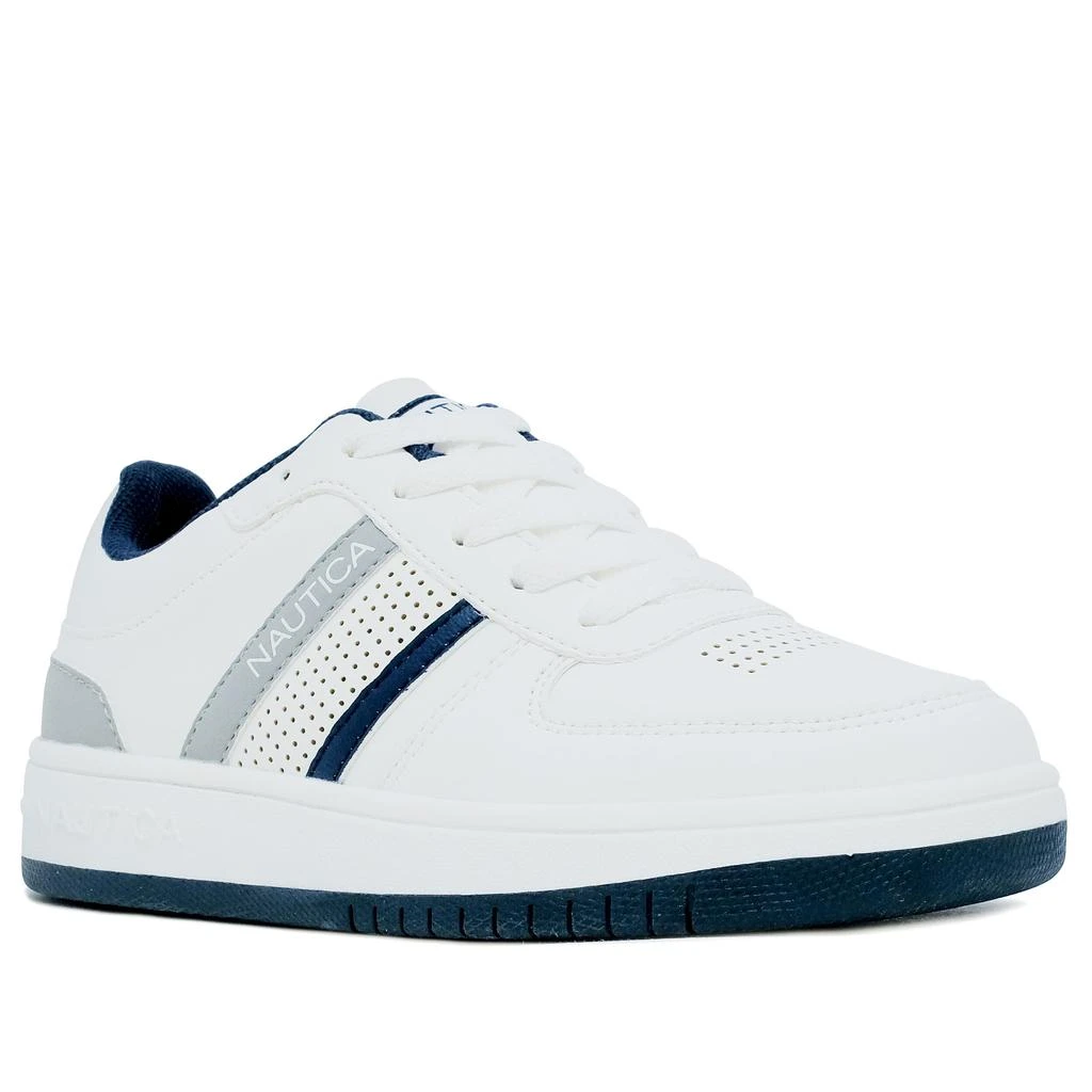 Nautica Nautica Boys' Side Stripe Lace-Up Sneaker 1