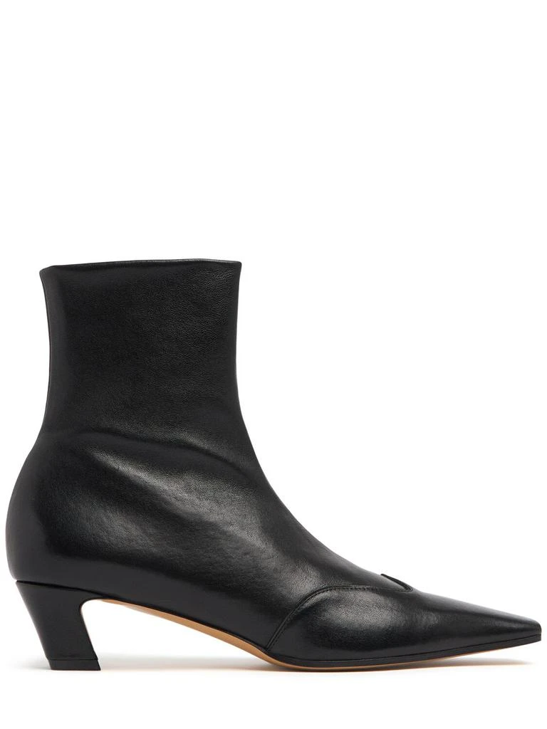 Khaite 40mm Nevada Stretch Ankle Boots 1