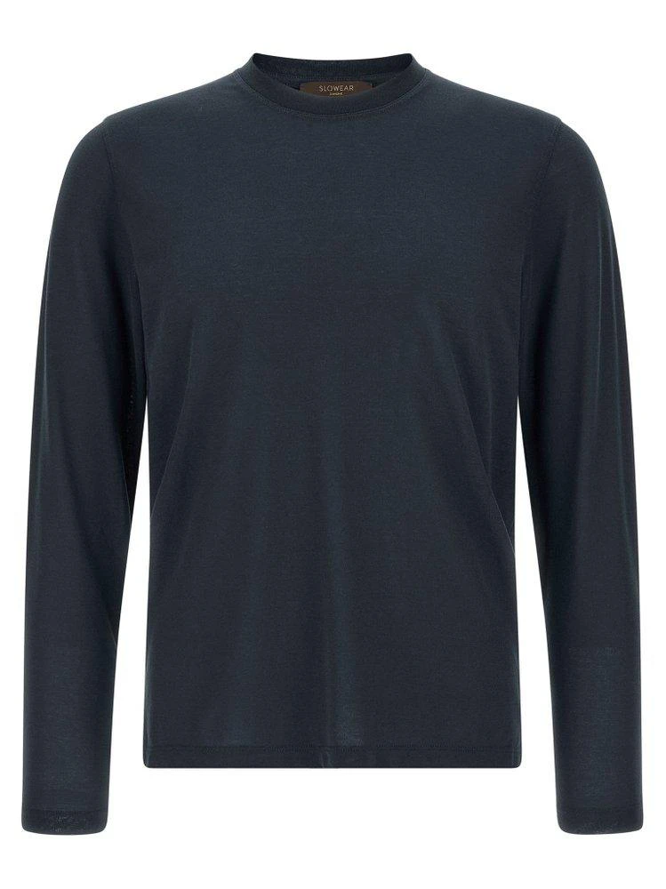 Zanone Zanone Ice Cotton Long-Sleeved T-Shirt
