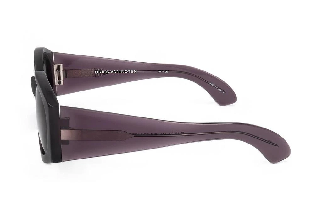 Linda Farrow Linda Farrow X Dries Van Noten Oval Frame Sunglasses 3