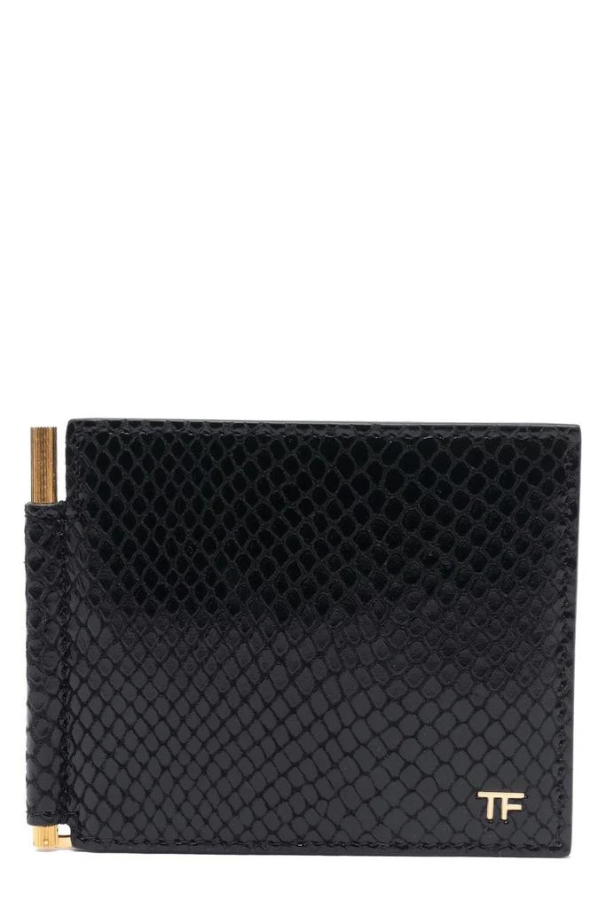 Tom Ford Tom Ford Embossed Bi-Fold Wallet 1
