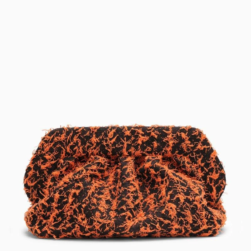 Themoirè Themoirè Bios Medium Clutch With Orange Embroidery 4