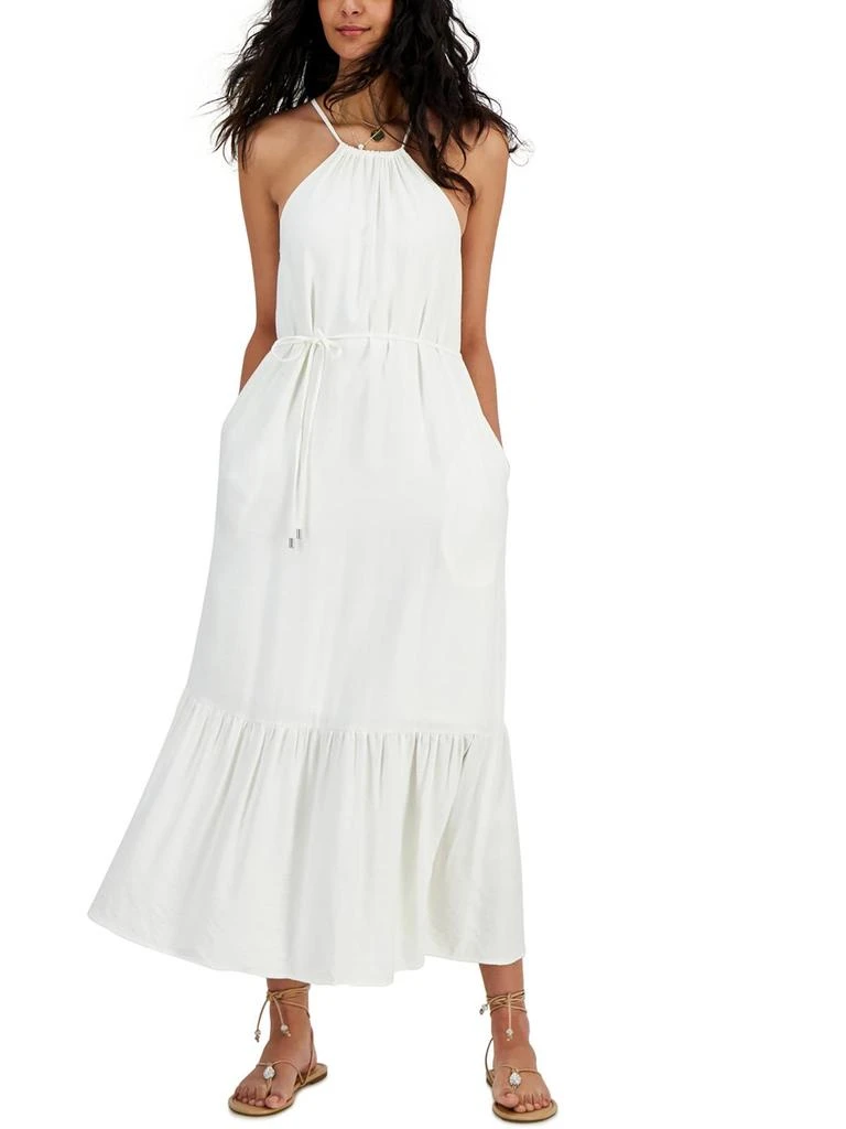 INC International Womens Tie Halter Maxi Dress 3