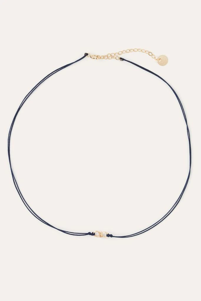 预计3周后发货 YAY Paris Collier Cordon Nœud - Or 1