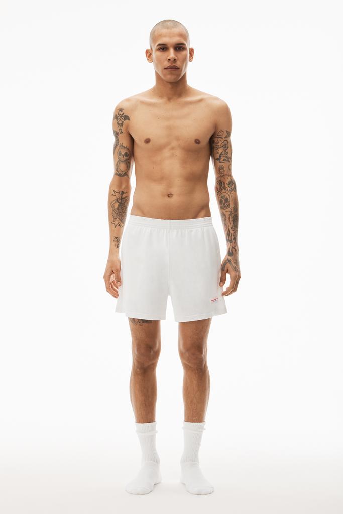 Alexander Wang Unisex Short in Heavy Cotton Jersey