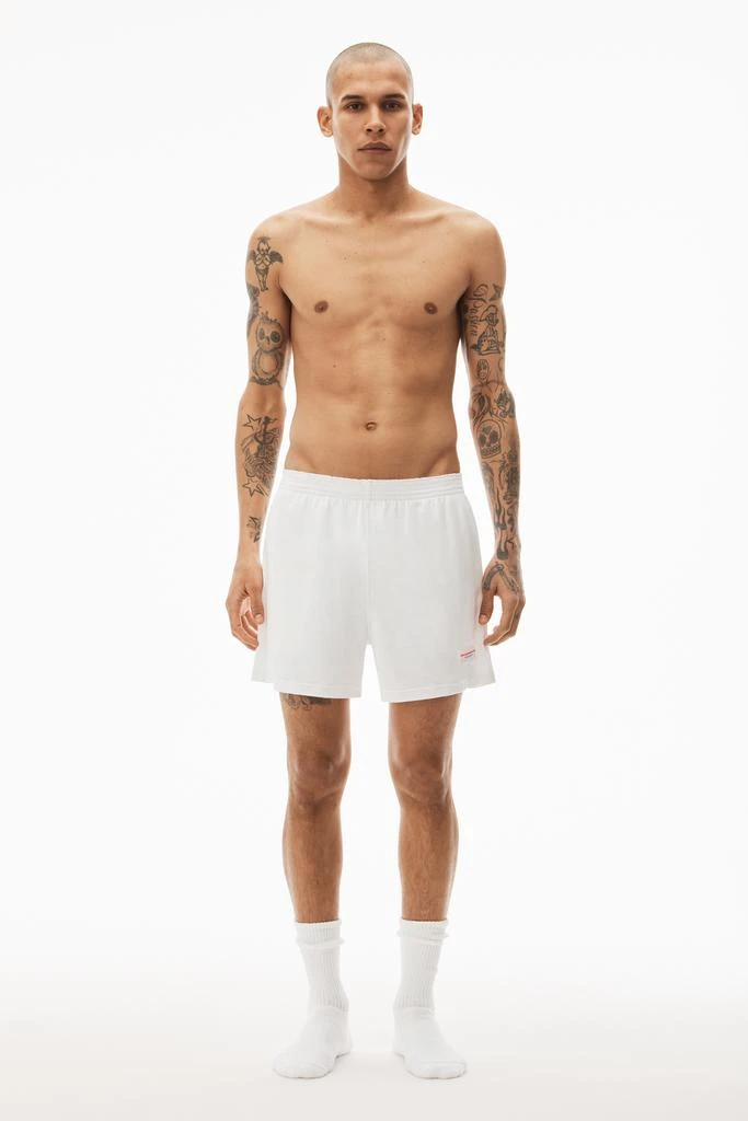 Alexander Wang Unisex Short in Heavy Cotton Jersey 1