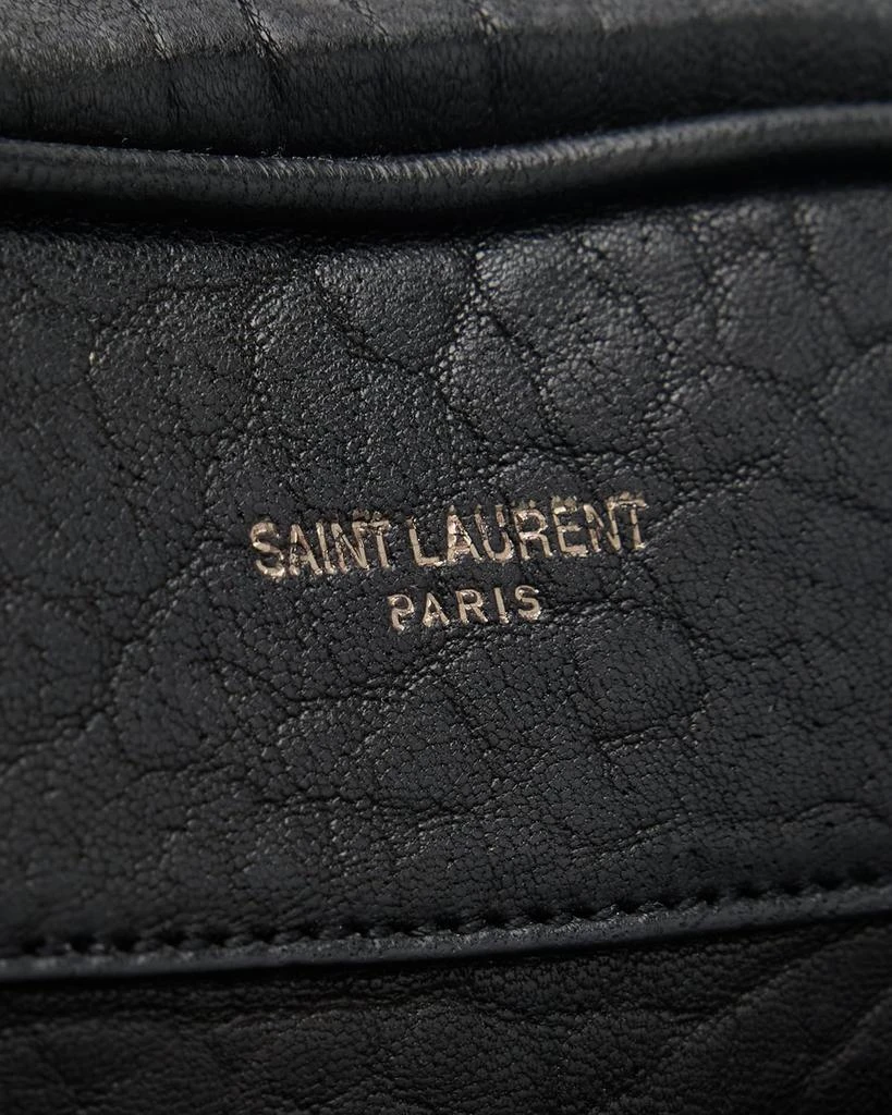 Yves Saint Laurent Men's New City Grained Leather Camera Bag 7