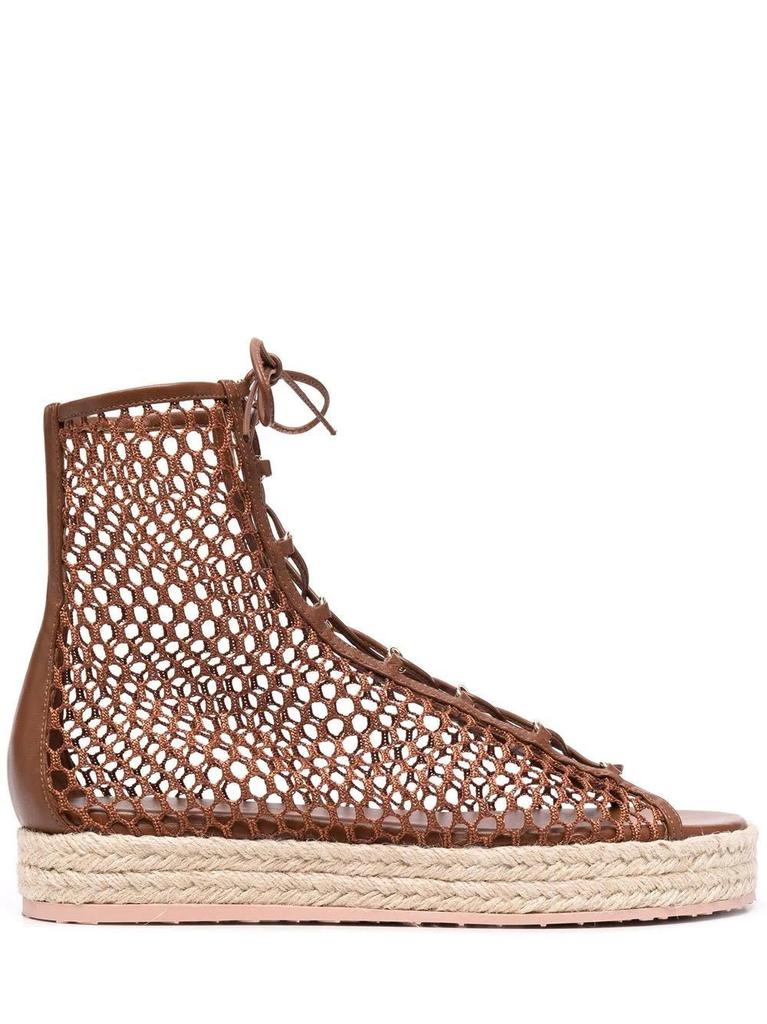 NA Interwoven brown Sandals