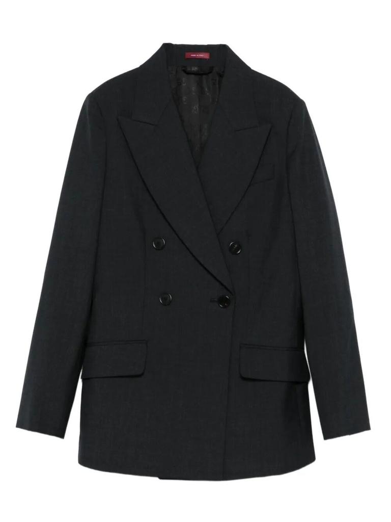 Gucci Gucci rosso ancora technical gabardine jacket