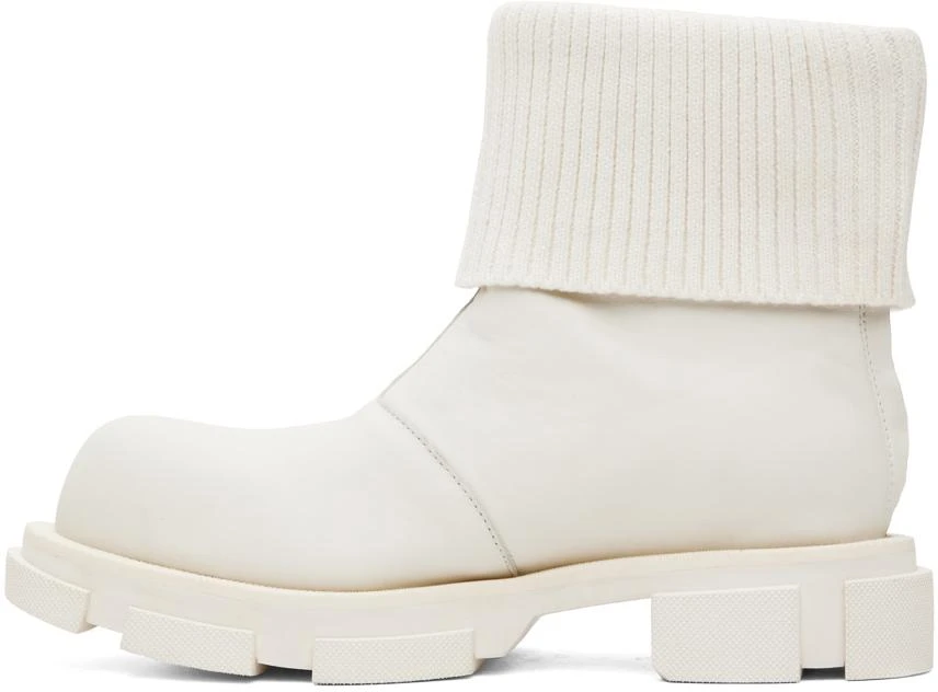BOTH White Gao Mid Chelsea Boots 3