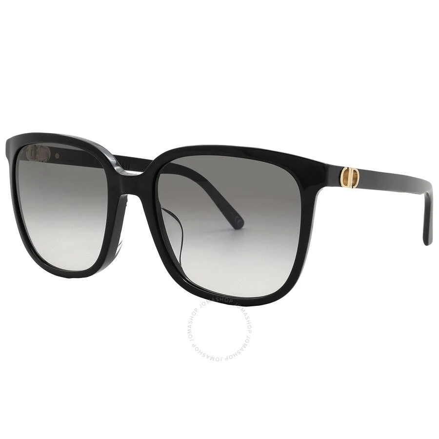 Dior 30MONTAIGNEMINI S3F Smoke Gradient Square Ladies Sunglasses CD40063F 01B 58 2
