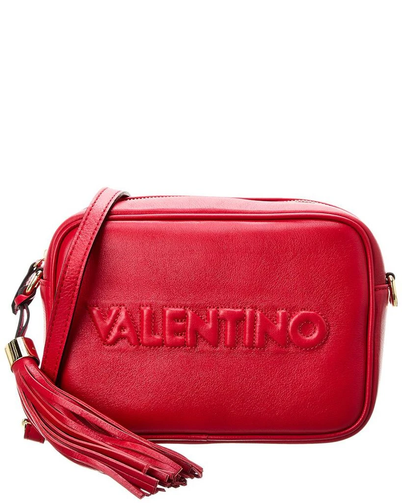 Mario Valentino Mia Embossed Leather Crossbody 1