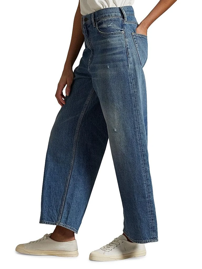 Ralph Lauren High-Rise Wide-Leg Crop Jeans 4