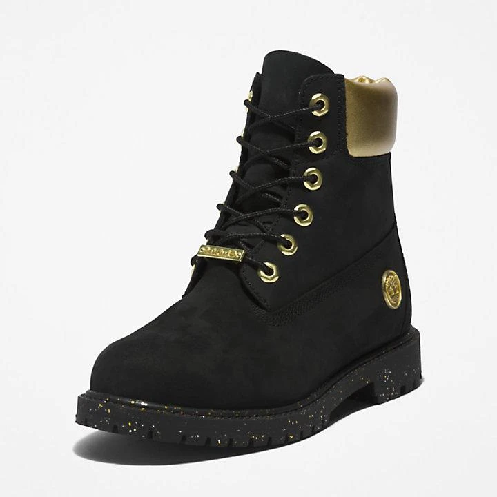 Timberland Timberland® Heritage 6 Inch Boot for Women in Black/Gold 9