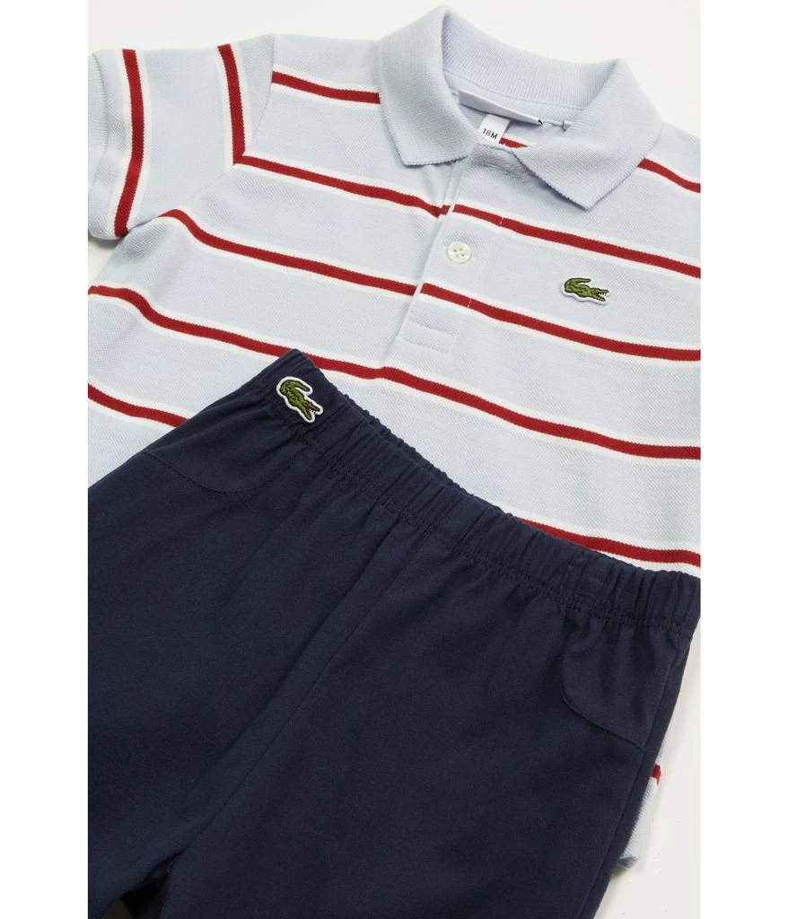 Lacoste Short Sleeve Polo with Shorts Giftset (Toddler) 2