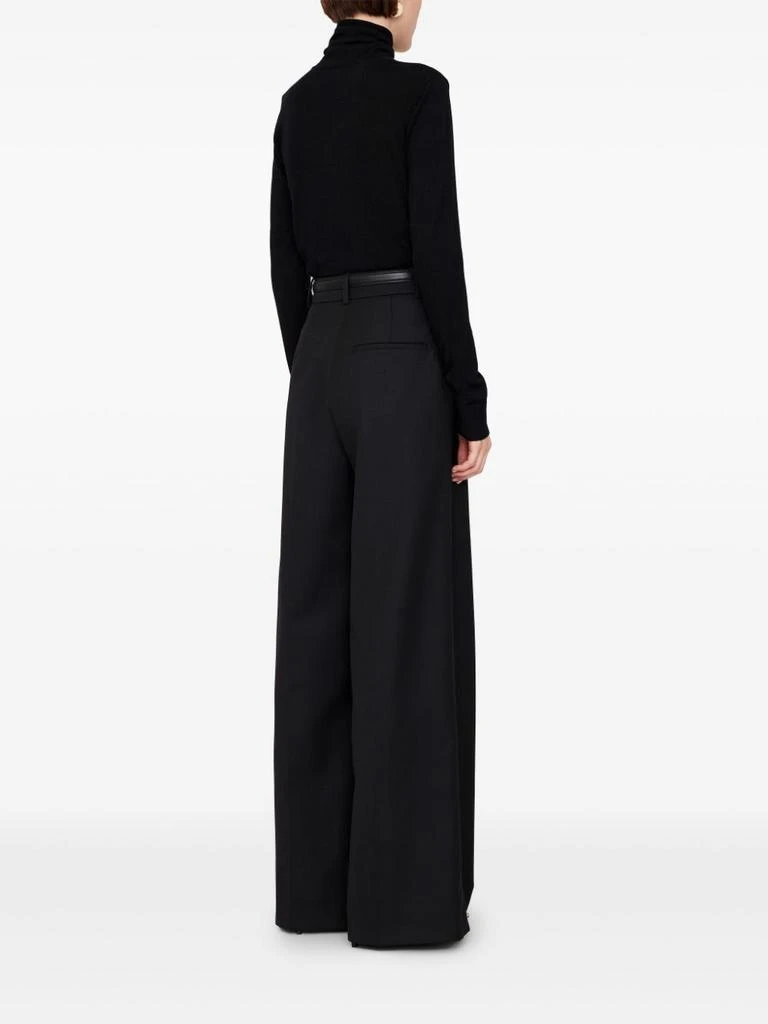 ANINE BING ETHAN BLACK HIGH NECK SWEATER 2