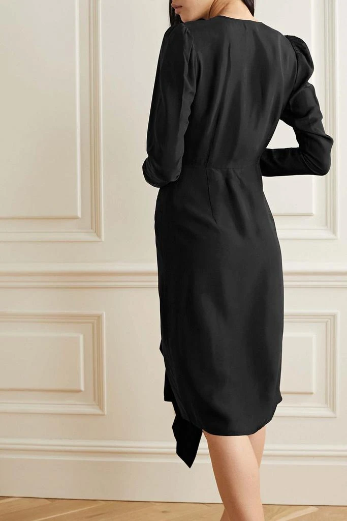 BY MALENE BIRGER Orixt asymmetric ruffled crepe dress 3