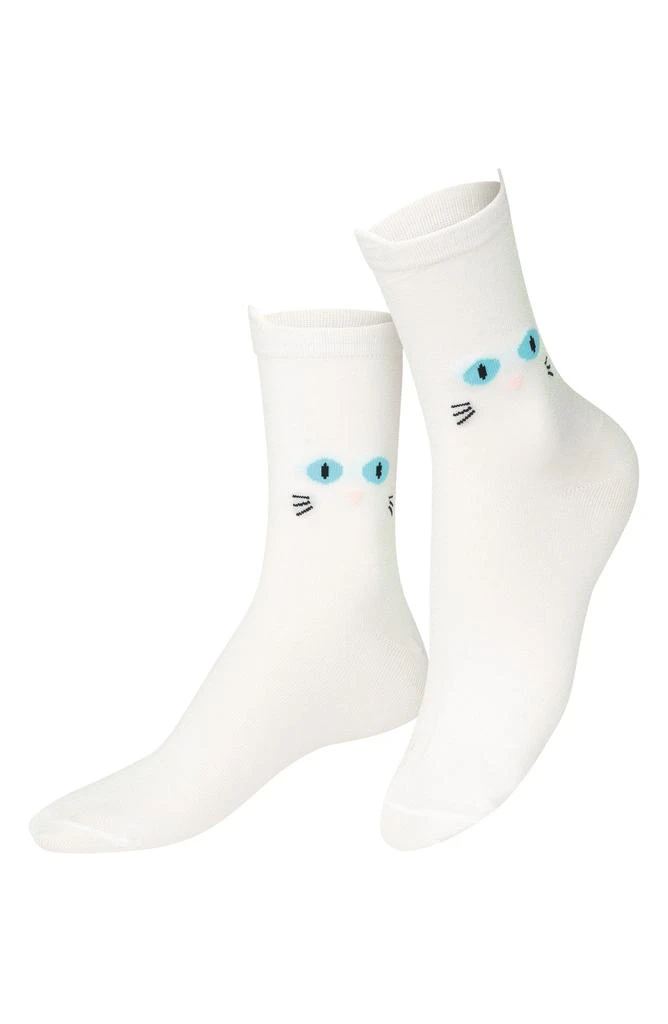doiy Cat Crew Socks 1