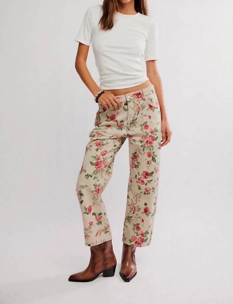 Free People Free People - Deep Trance Wall Paper Floral Pants