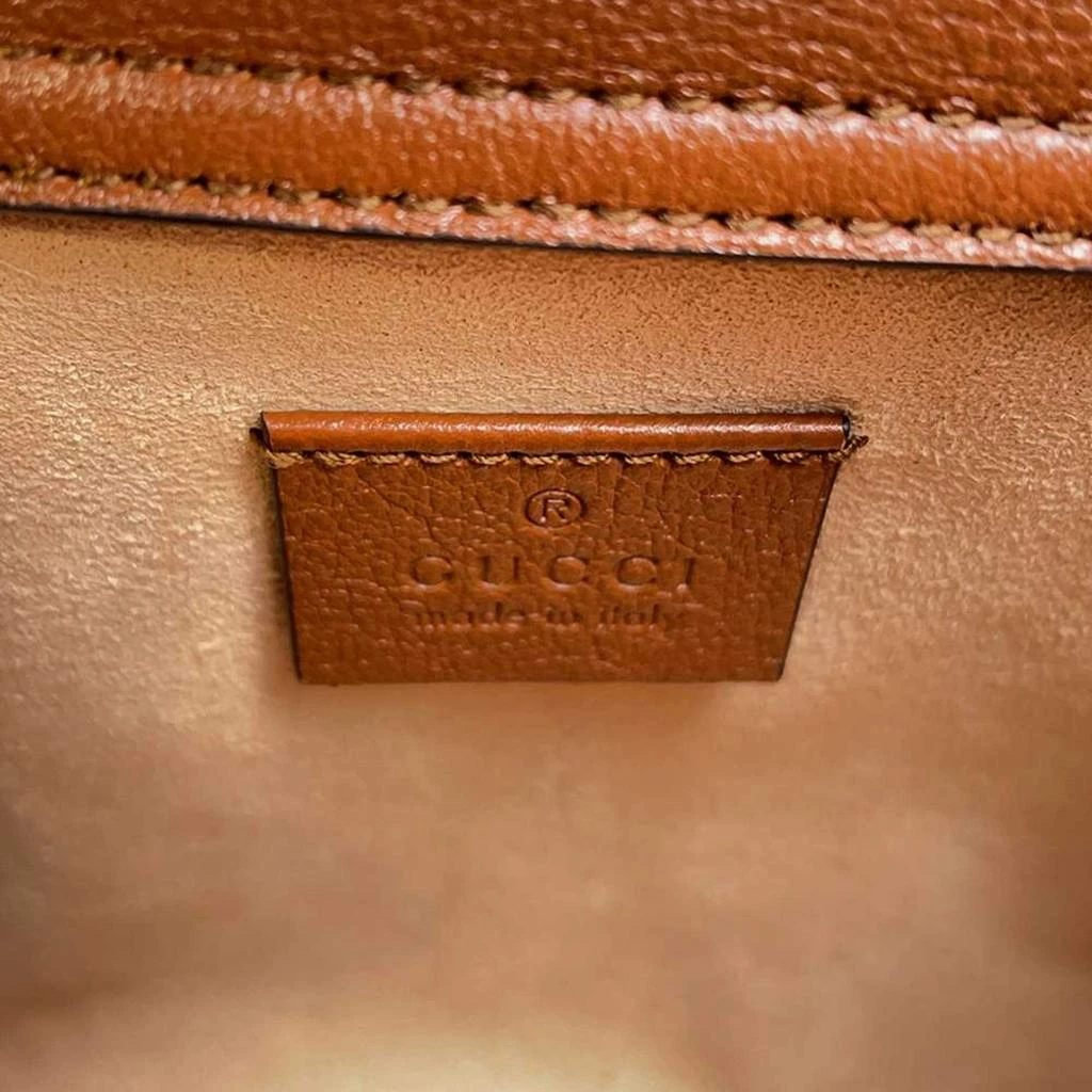 Gucci Gucci Brown Leather Mini Bamboo Diana Tote Bag 12