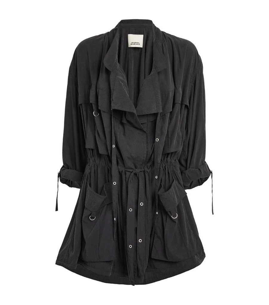 ISABEL MARANT Hanel Cargo Coat 1