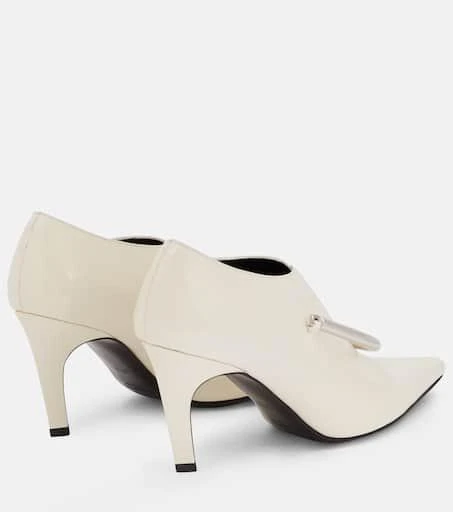 Jil Sander Embellished leather pumps 3