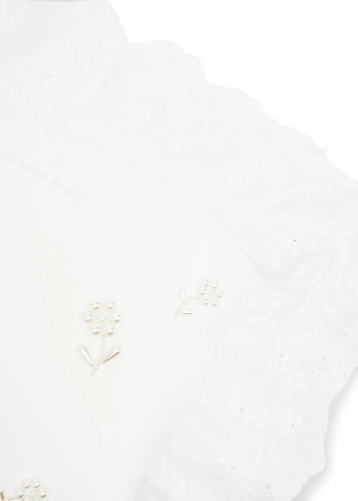 Simone Rocha Pillowcase embroidered padded clutch 3
