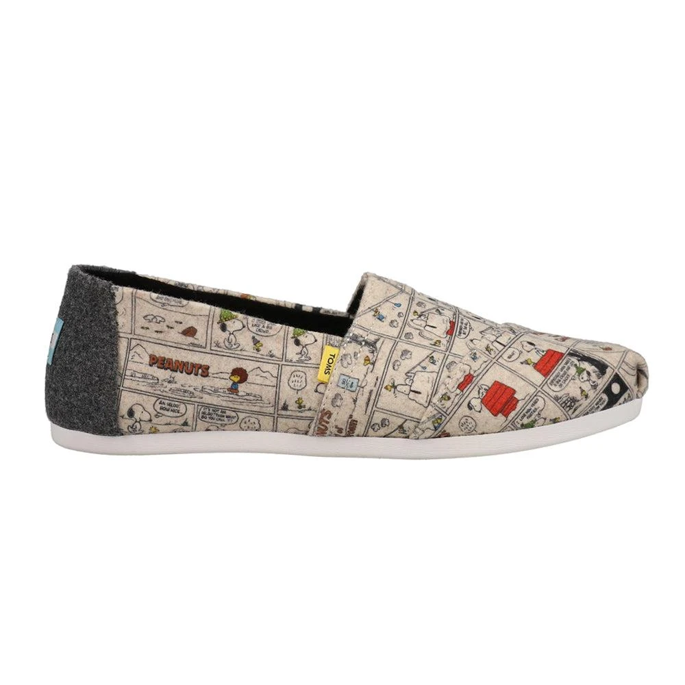 TOMS Peanuts x Alpargata Graphic Slip On Flats 1