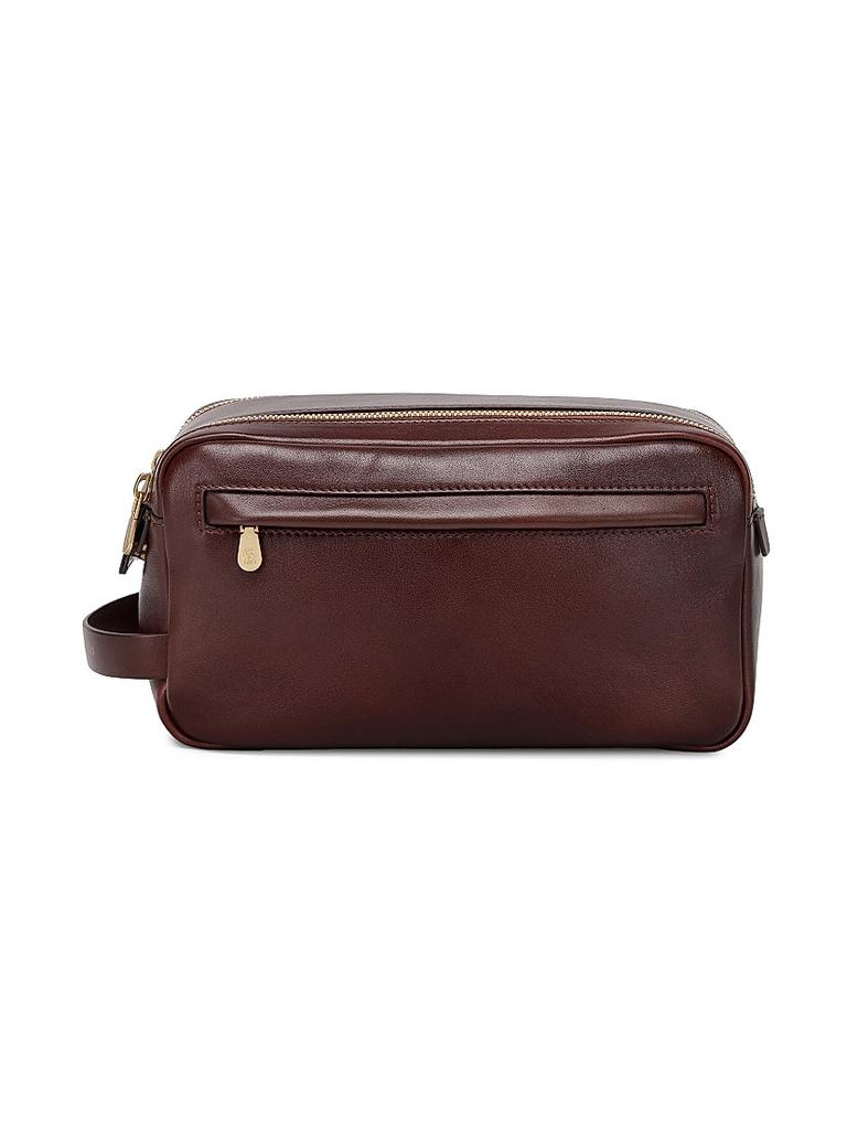 Brunello Cucinelli Calfskin Beauty Case with Double Zipper