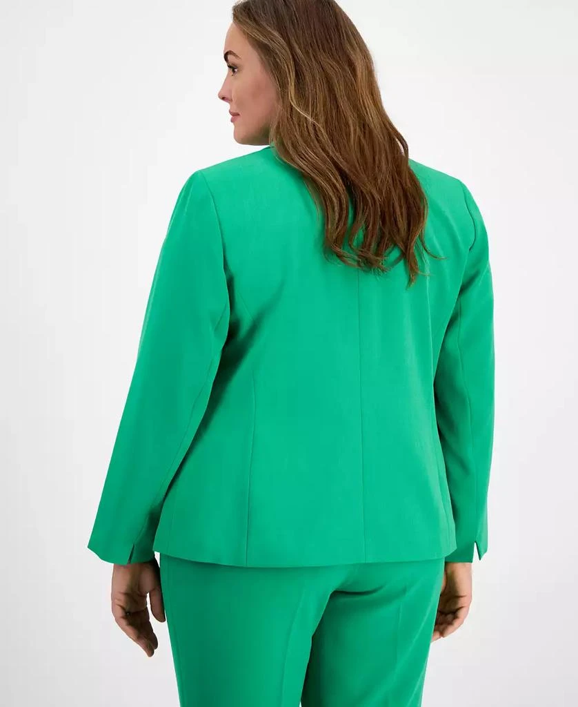 Kasper Plus Size Notched-Collar Blazer 2