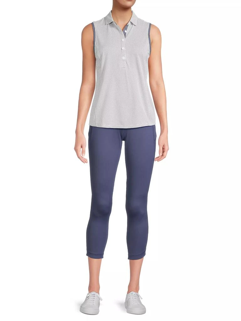 Zero Restriction Tae Sleeveless Polo Top 2