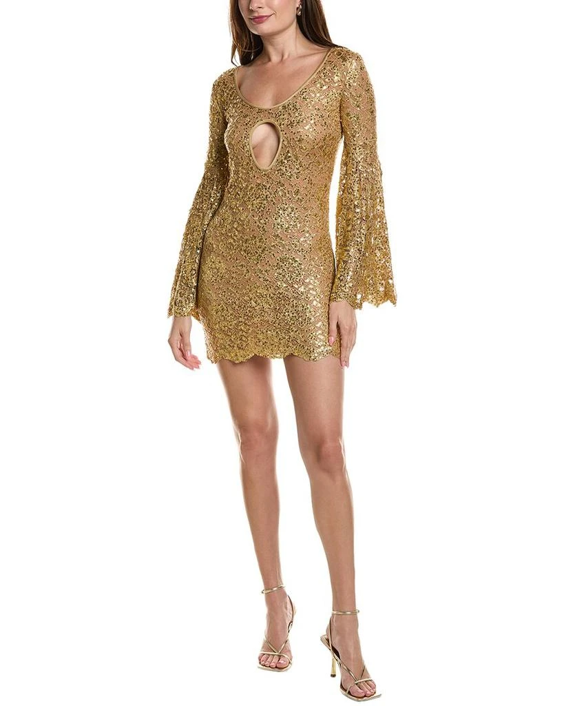 Laminated Lace Silk-Lined Cocktail Dress  On Sale Now with Up to 88% Off |  Discover Exclusive Deals & Savings at BeyondStyle  Authentic Michael Kors  dresses|women|clothing with Limited-Time Discounts, Free Shipping,