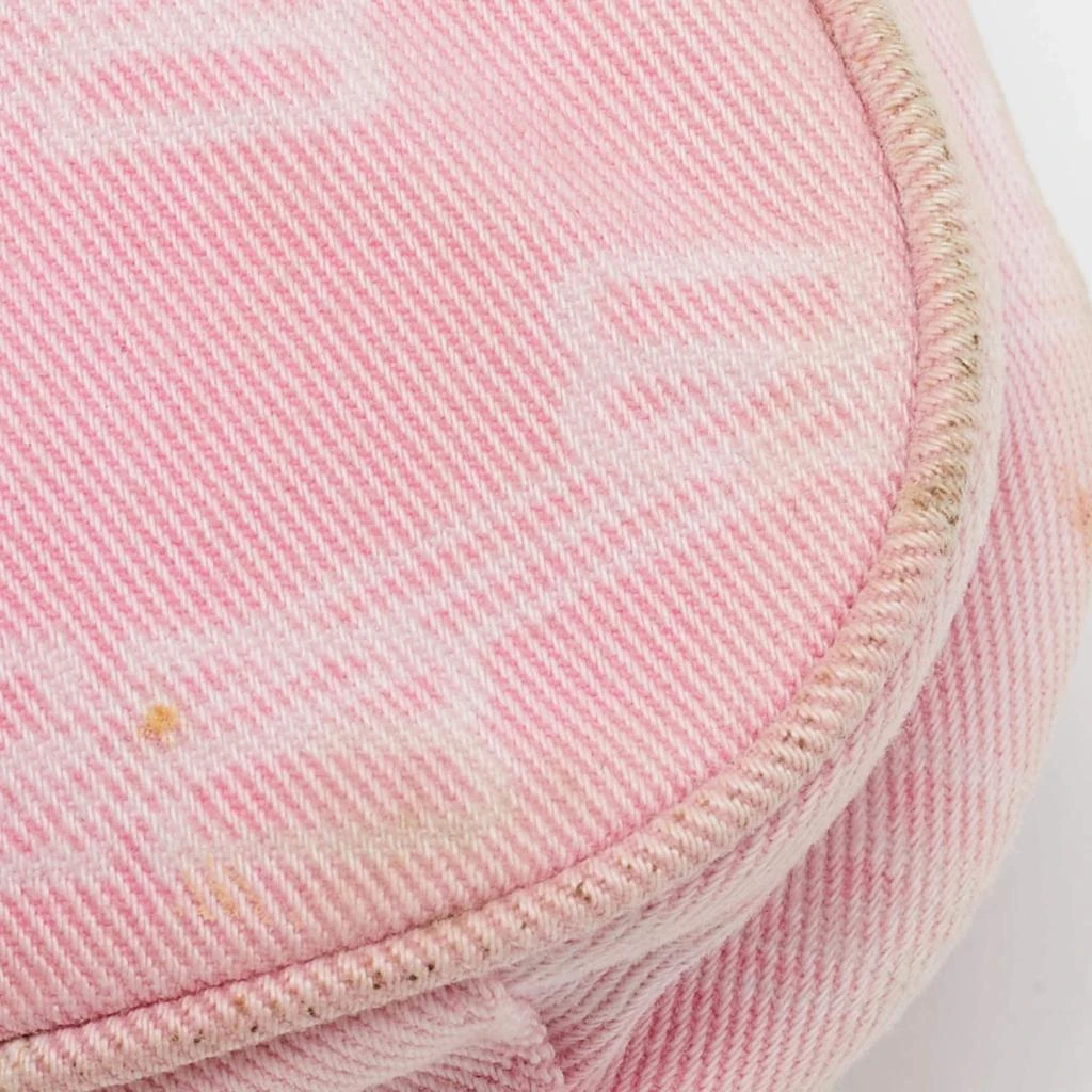 Balenciaga Balenciaga Light Pink BB Monogram Denim Mini Le Cagole Shoulder Bag 6