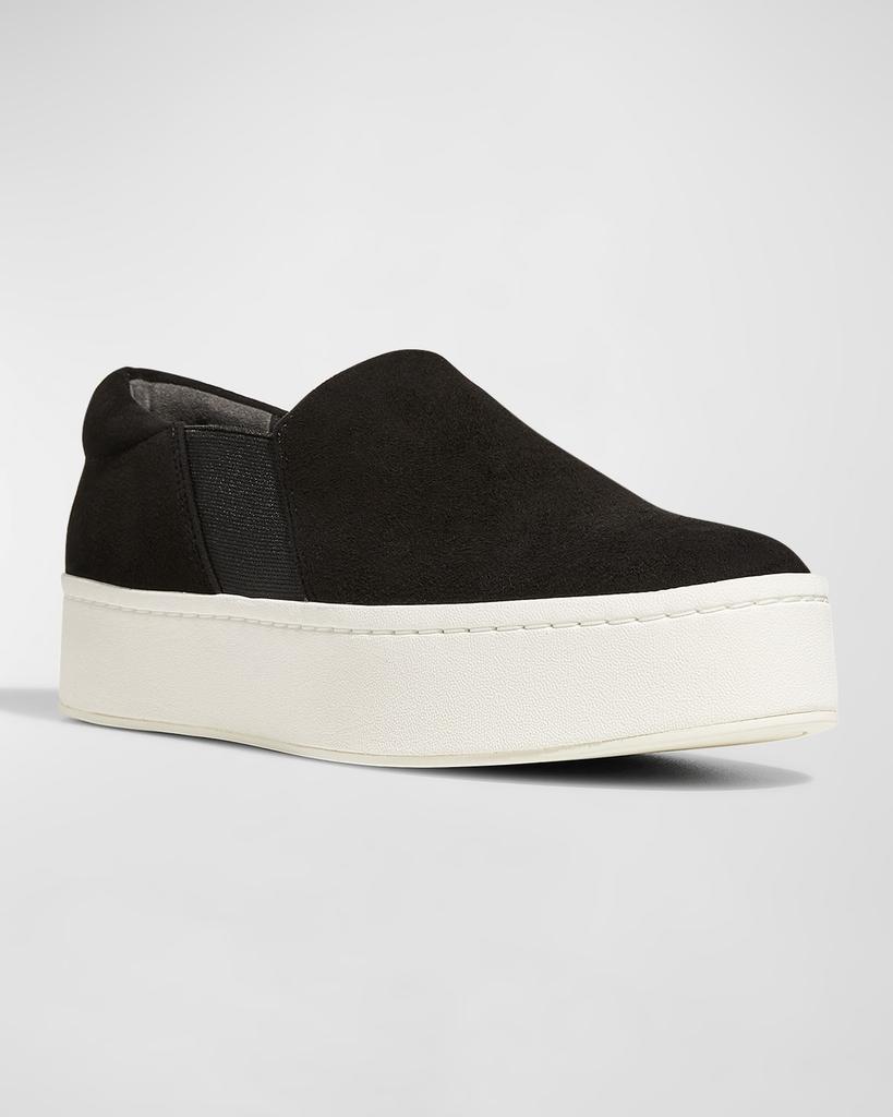 Vince Warren Suede Platform Skate Sneakers