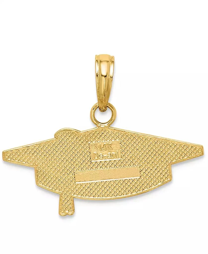 Macy
s Graduation Cap Charm Pendant in 14k Yellow Gold 3