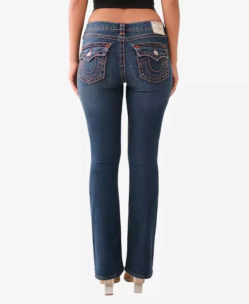 True Religion Women's Becca Bootcut Super T Flap Jean 2