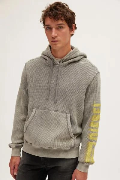 Diesel Diesel Ginafy Waffle Hoodie Sweatshirt 1