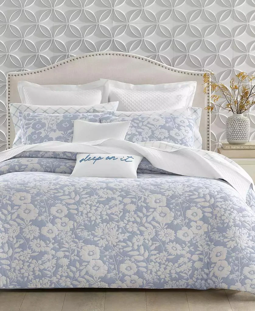Charter Club Silhouette Floral 3-Pc. Comforter Set, King, Exclusively at Macy’s 1