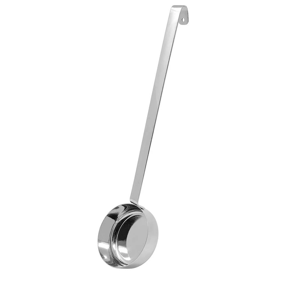 Norpro Stainless Steel Flat Bottom Ladle, 3 Ounce Capacity, Stainless Steel 1