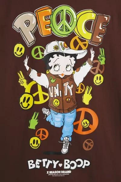 Urban Outfitters Betty Boop Peace Graphic Tee 2