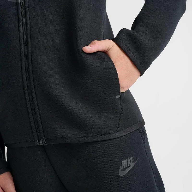 NIKE Boys
 Big Kids
 Nike Sportswear Tech Fleece Full-Zip Hoodie 6