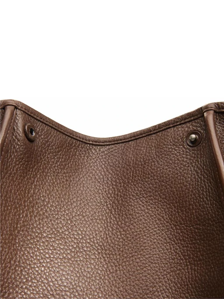 Telfar Large Pebbled Leather Carry Bag 8