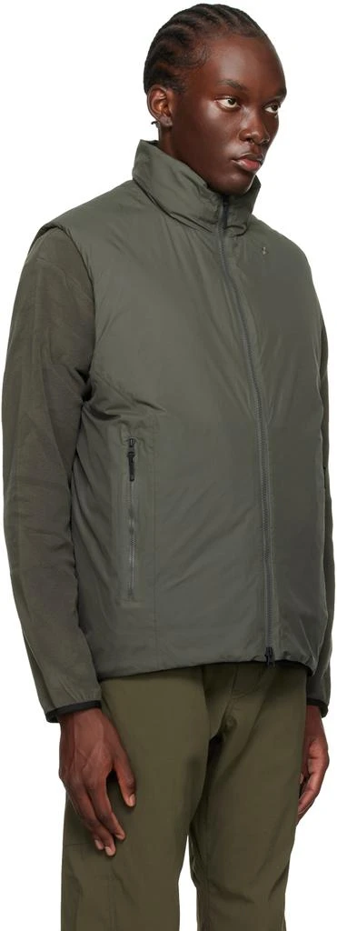 Goldwin Khaki Puffy Vest 2