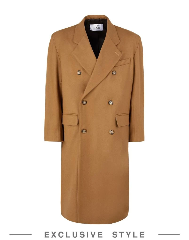 NAVIGLIO MILANO x YOOX Double breasted pea coat