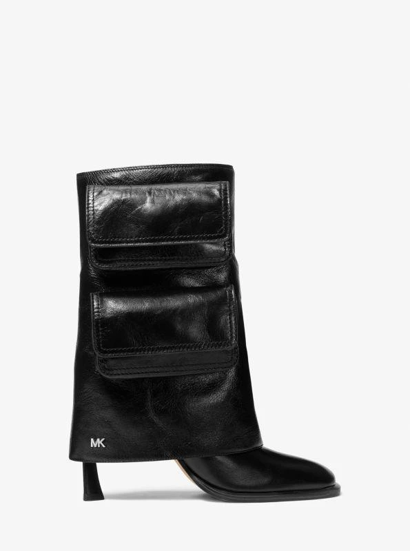 Michael Kors Dakota Leather Cargo Pocket Boot 2